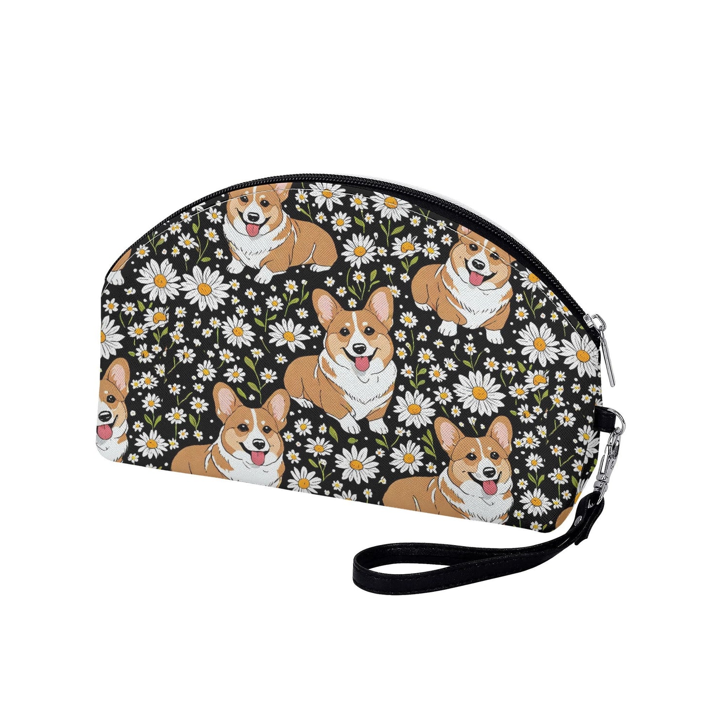 Corgi Curved Cosmetic Bag