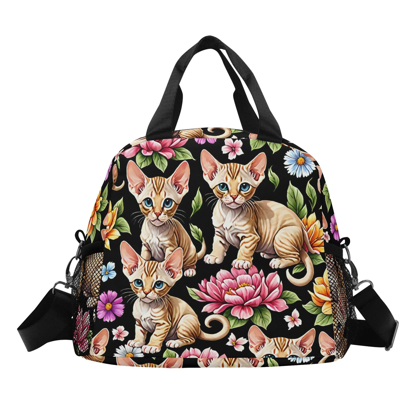 Sphinx Cat Sphinx Kitten Lunch Bag for work or school