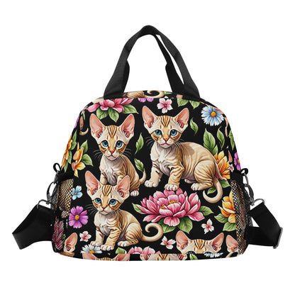 Sphinx Cat Sphinx Kitten Lunch Bag for work or school