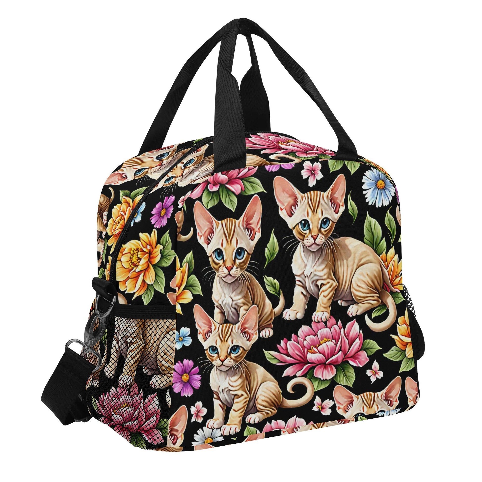 Sphinx Cat Sphinx Kitten Lunch Bag for work or school