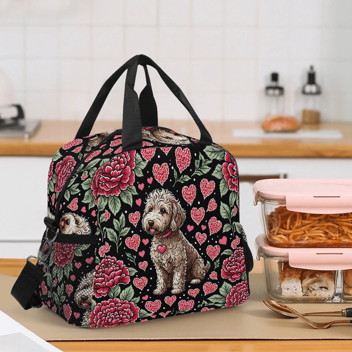 Labradoodle Lunch Bag for work or school