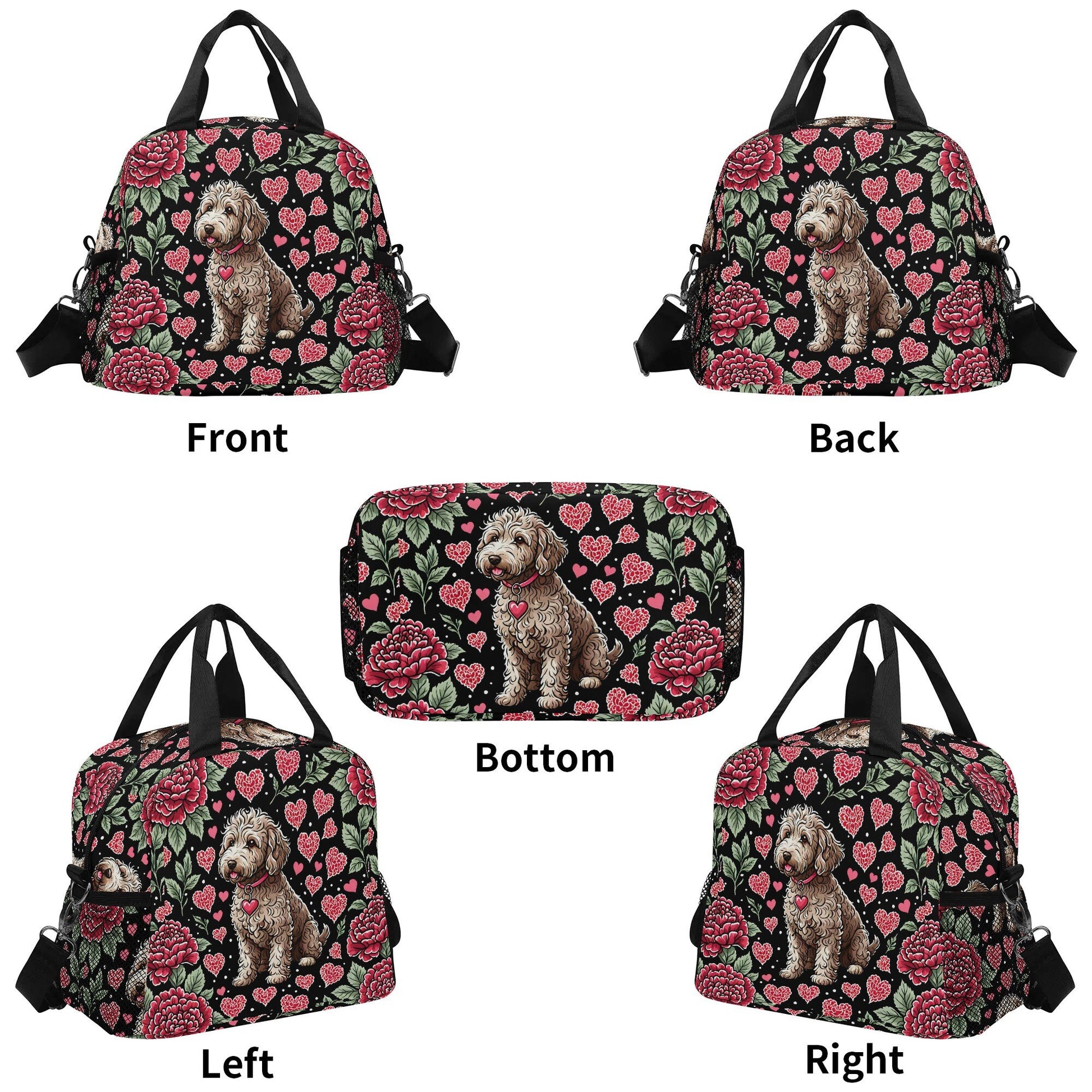 Labradoodle Lunch Bag for work or school