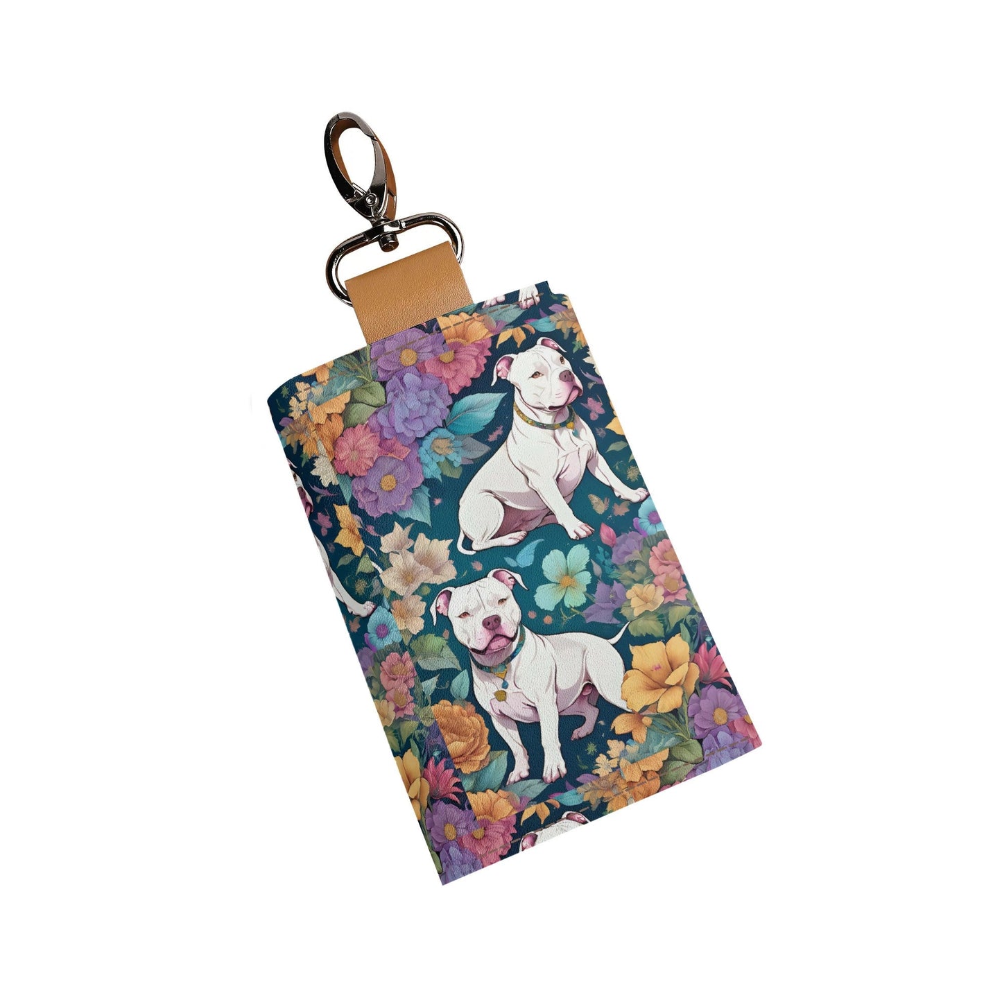 Pitbull Fashion PU Leather KeyChain Purse