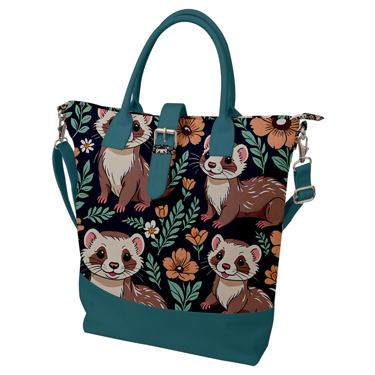 Ferret tote purse bag