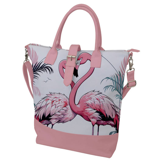 Flamingo Tote Bag Purse