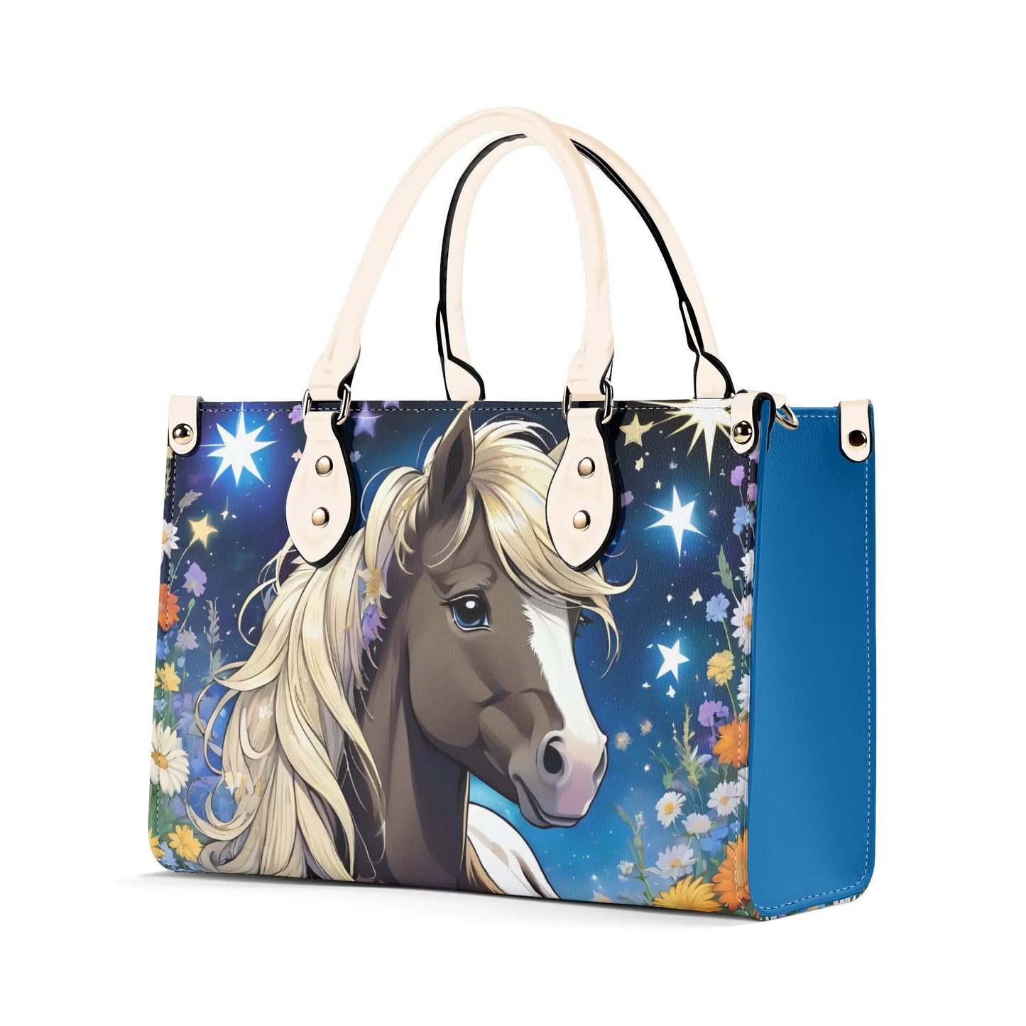 Shetland Pony Women PU Leather Handbag