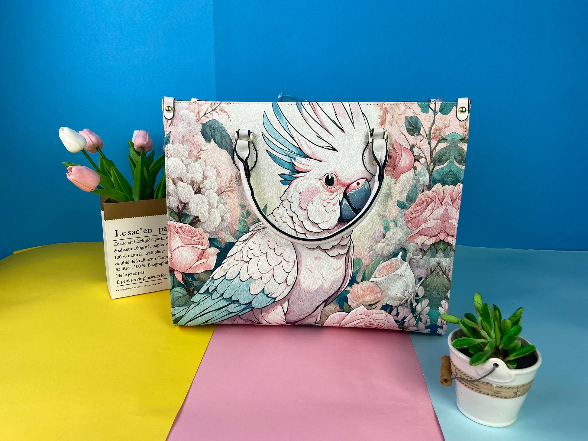 cockatoo purse bag