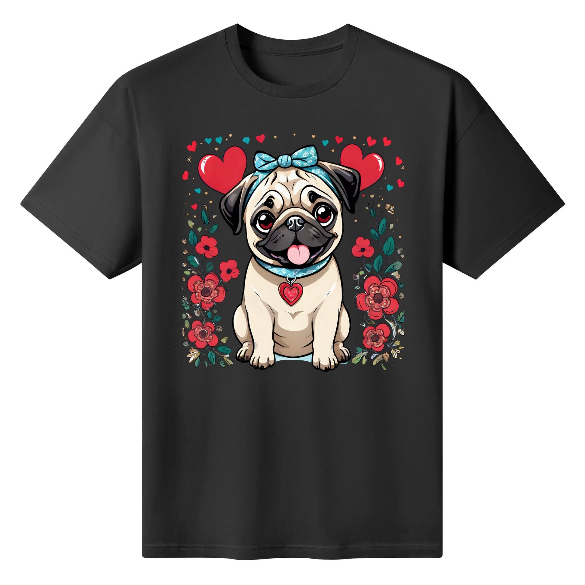 Pug Women's Cotton Front  T Shirt