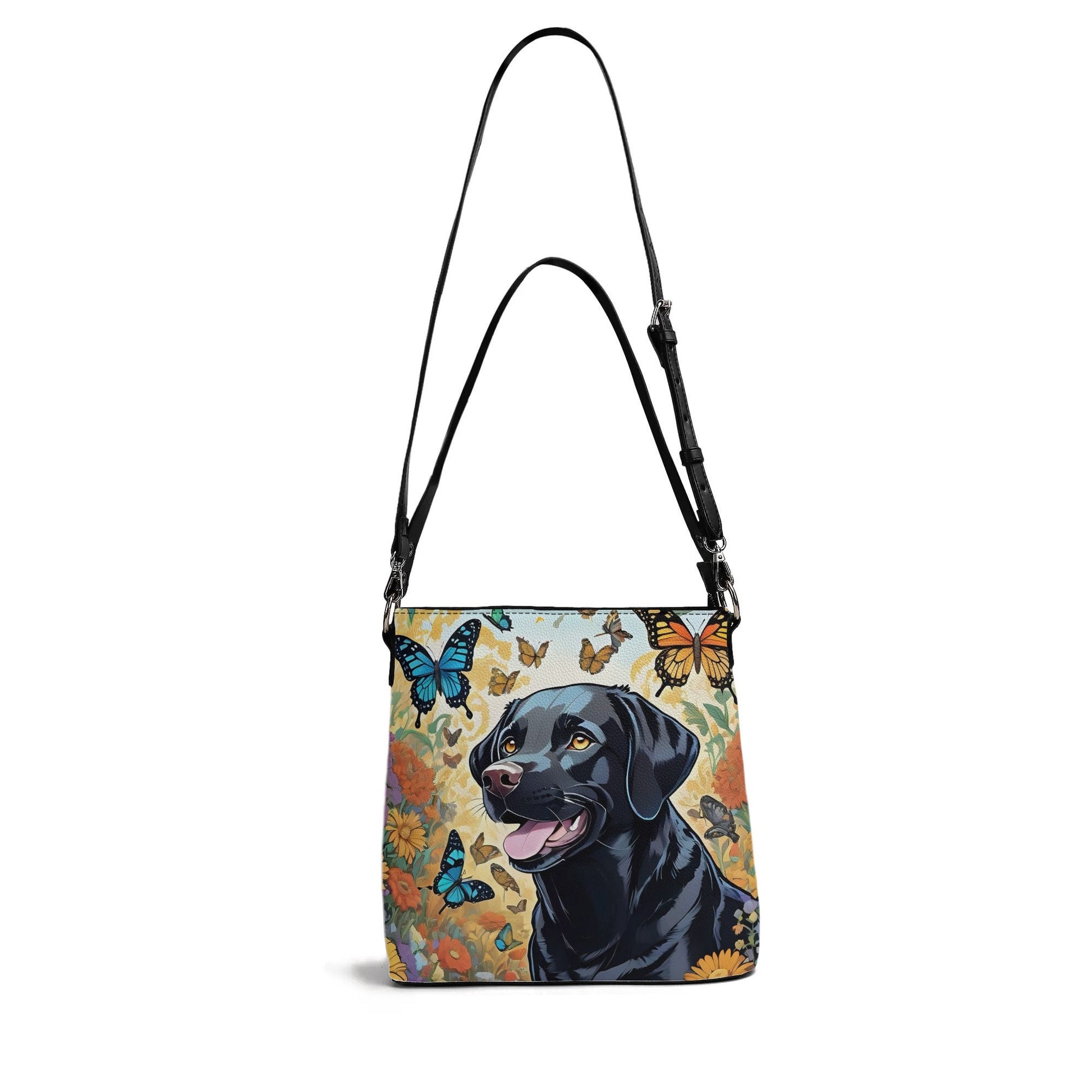 Labrador Retriever Women's PU Bucket Bag Shoulder Bag