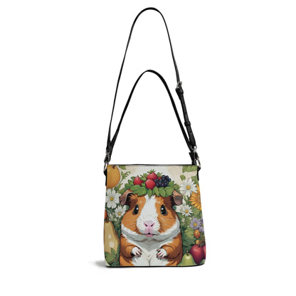 Guinea Pig Women's PU Bucket Bag Shoulder Bag