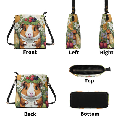 Guinea Pig Women's PU Bucket Bag Shoulder Bag