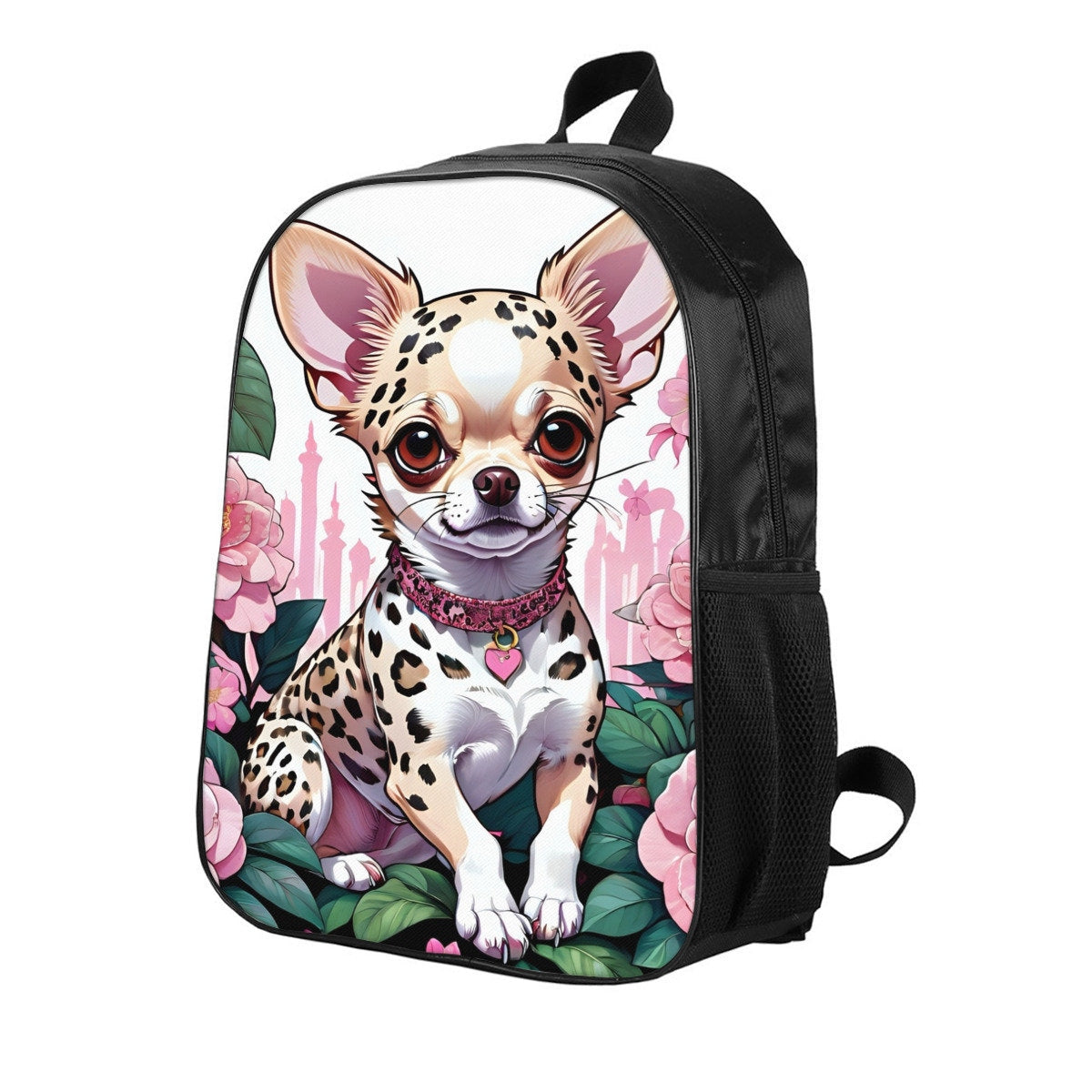 Chihuahua Backpack, chihuahua pencil case, chihuahua lunch bag, school supplies