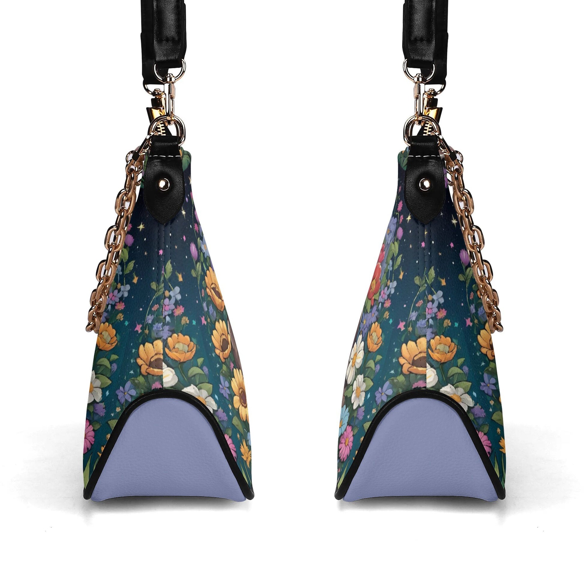 Ferret Cross-body Bag With Chain Decoration