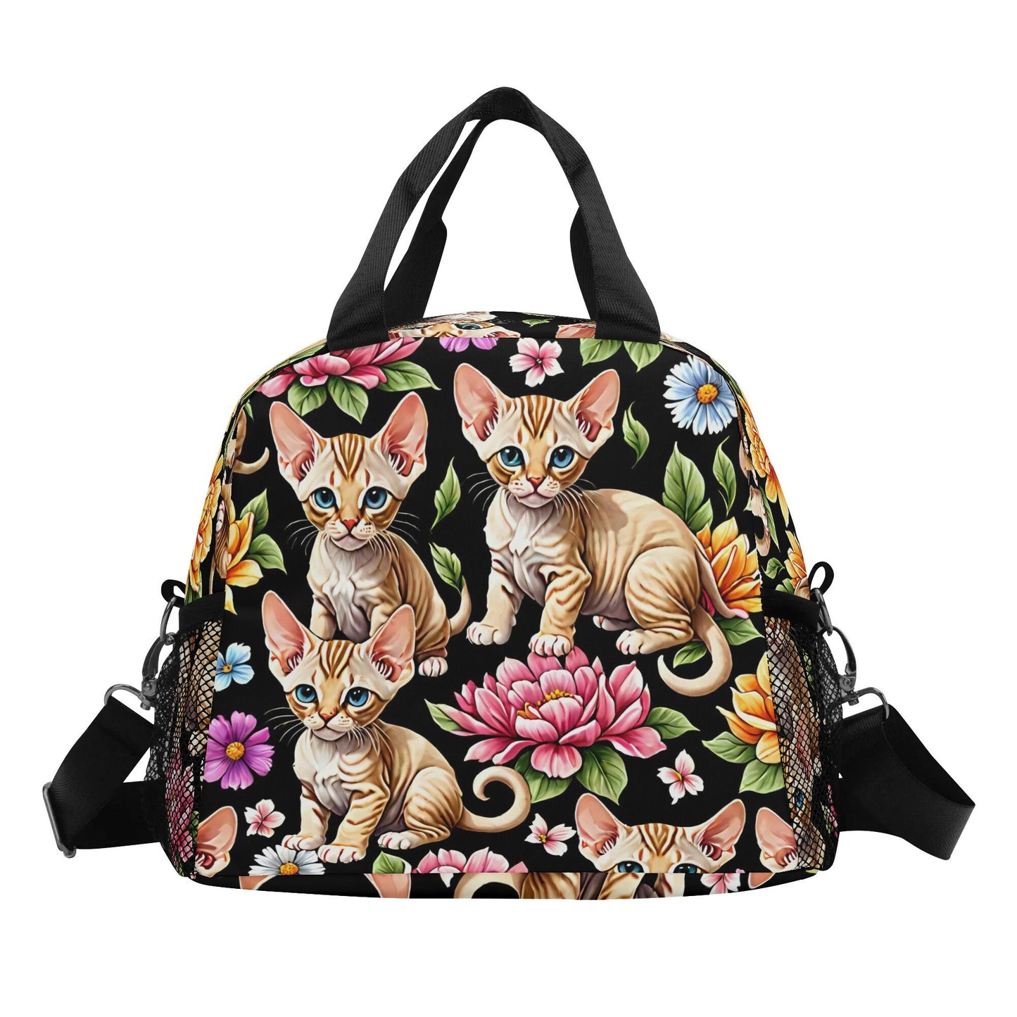 Sphinx Cat Sphinx Kitten Lunch Bag for work or school