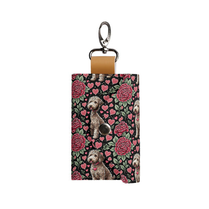 labradoodle Fashion PU Leather KeyChain Purse