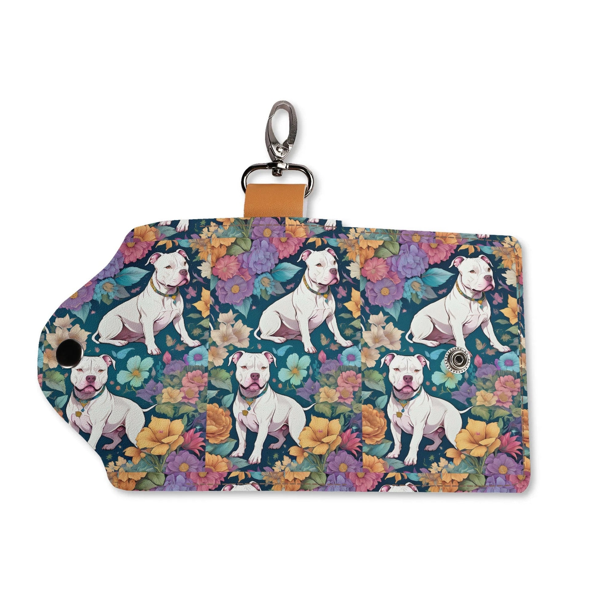 Pitbull Fashion PU Leather KeyChain Purse