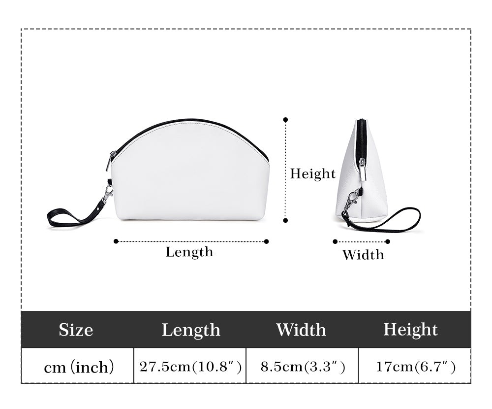 Curved Cosmetic Bag popcustoms