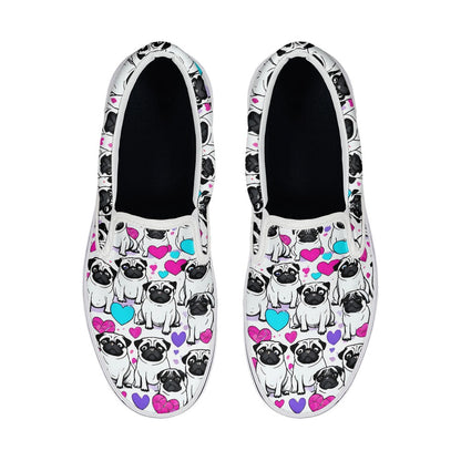 Pug Pedal canvas shoes