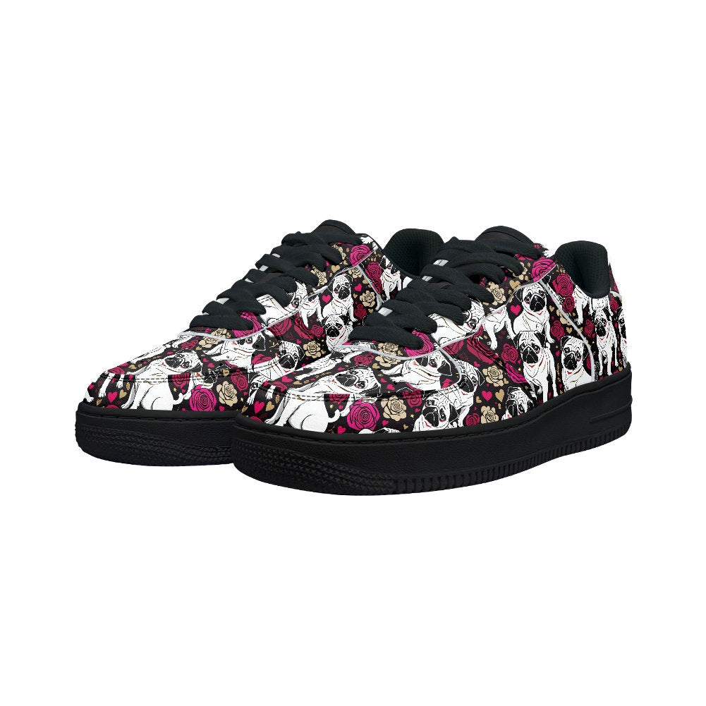 Pug Air force low top sneakers