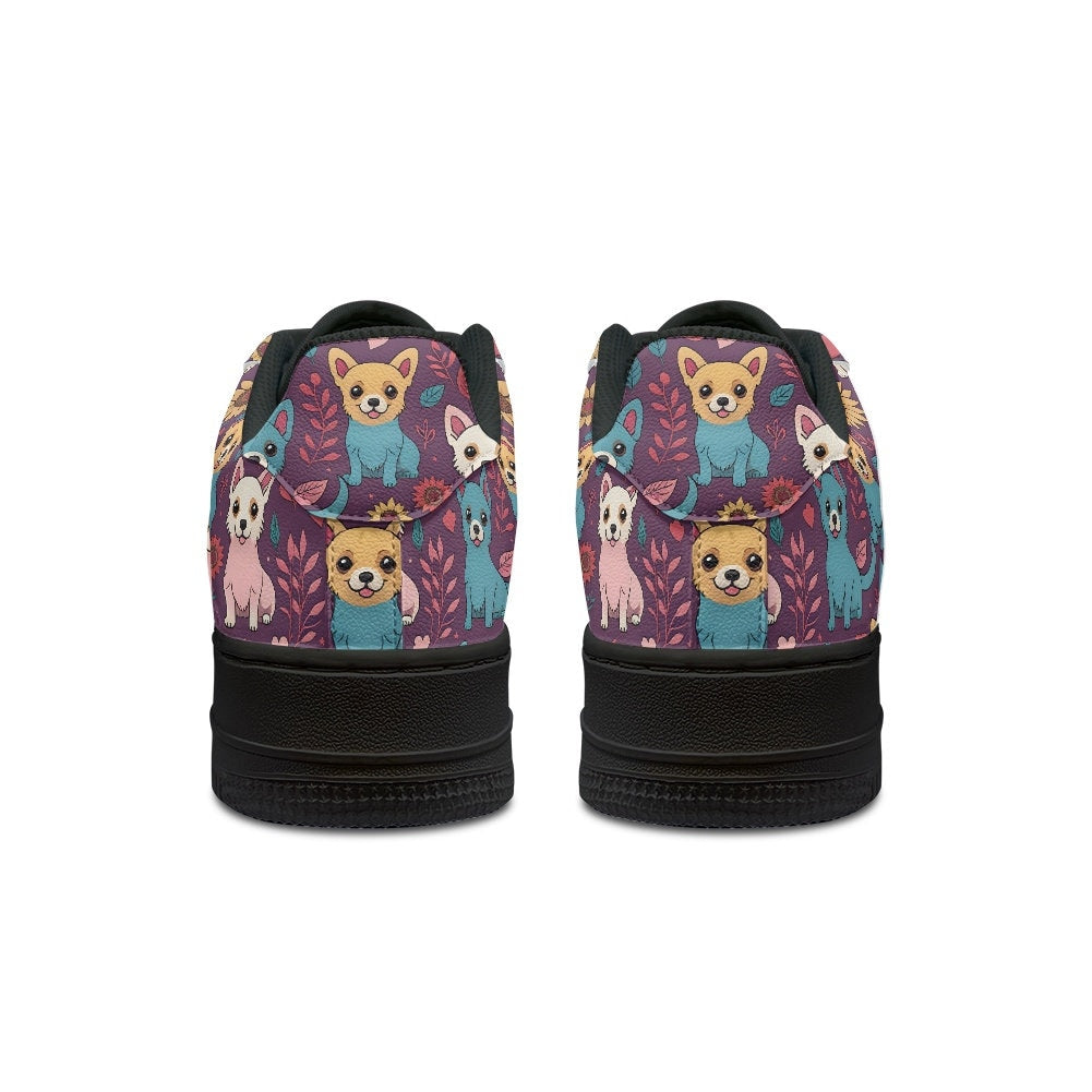 Chihuahua Air force low top sneakers