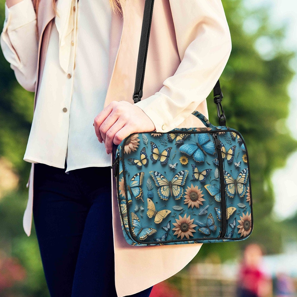 Butterfly bible bag case