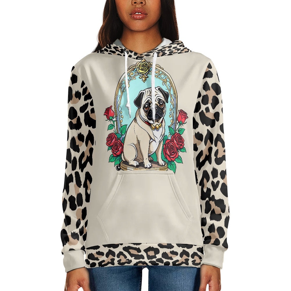 Womens Pug Sweatshirt