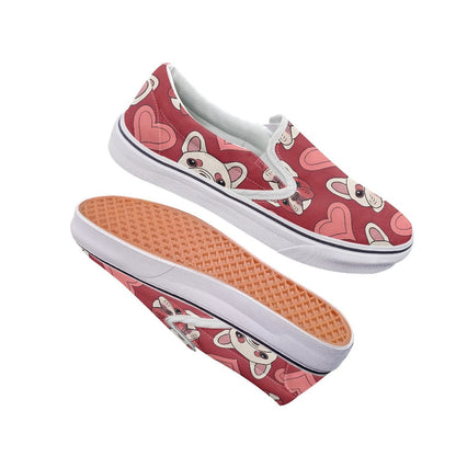 frenchie Pedal Canvas Shoes