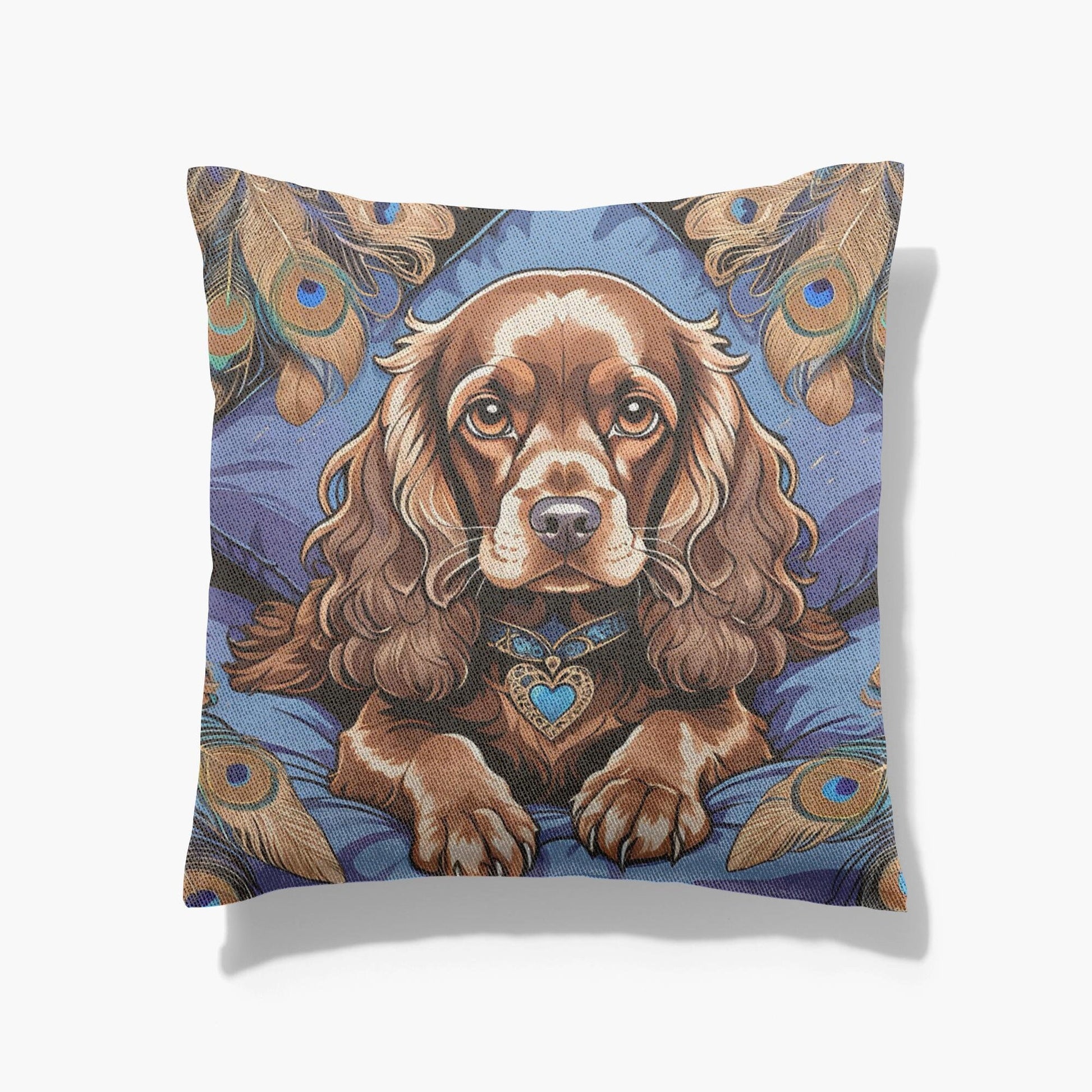 Cocker Spaniel Woven Pillows