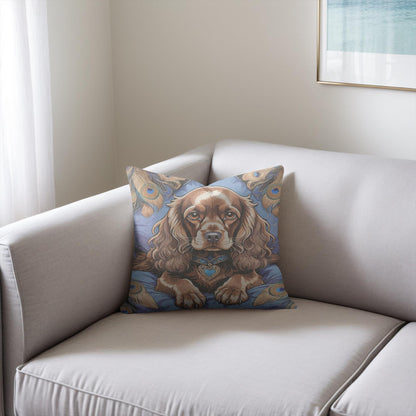 Cocker Spaniel Woven Pillows
