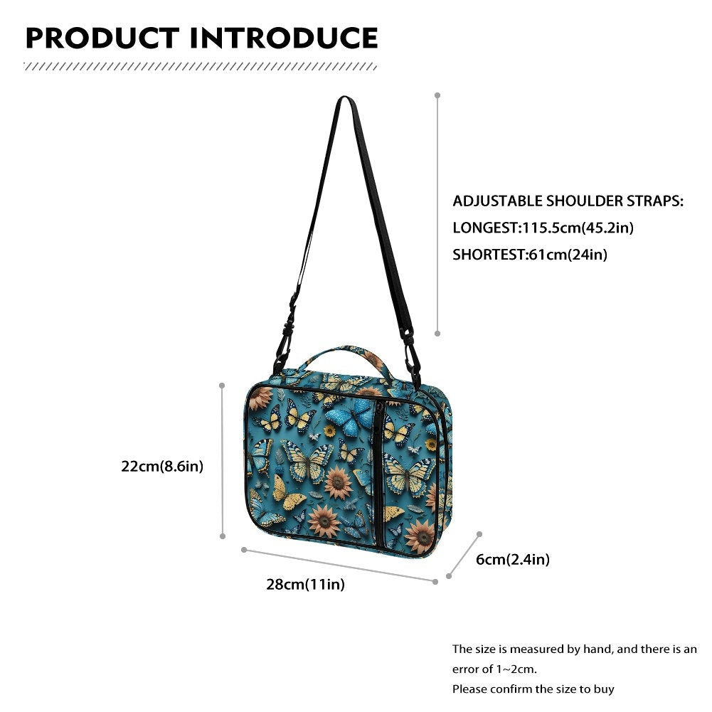 Butterfly bible bag case