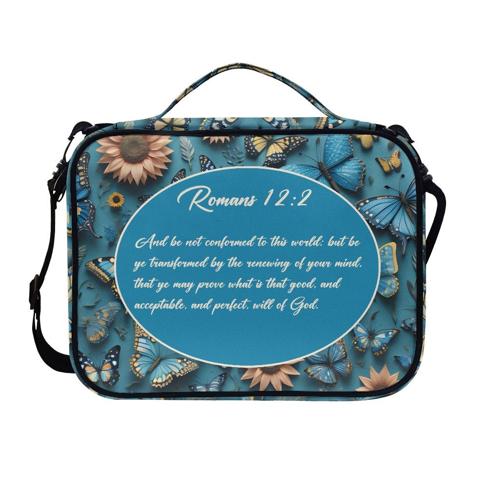 Butterfly bible bag case