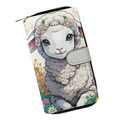 lamb sheep wallet