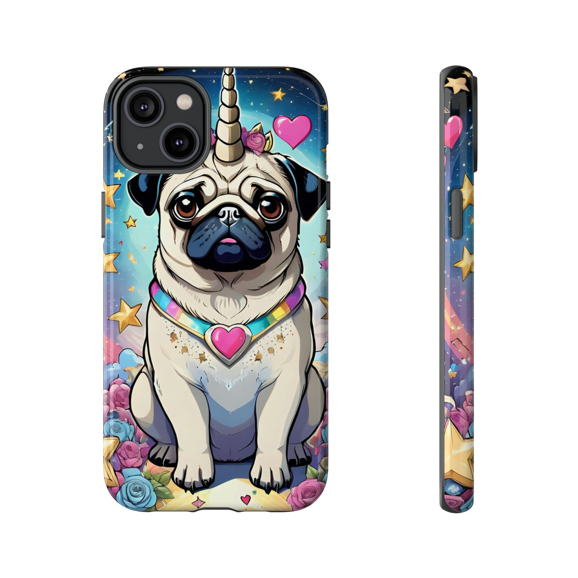 Pug Unicorn Tough Cases