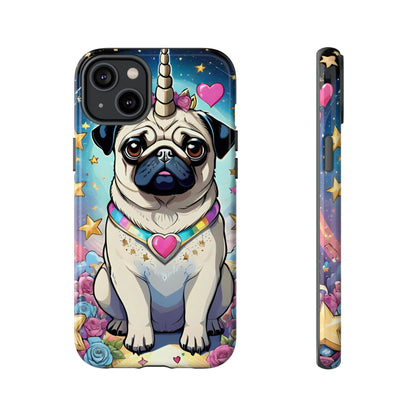 Pug Unicorn Tough Cases