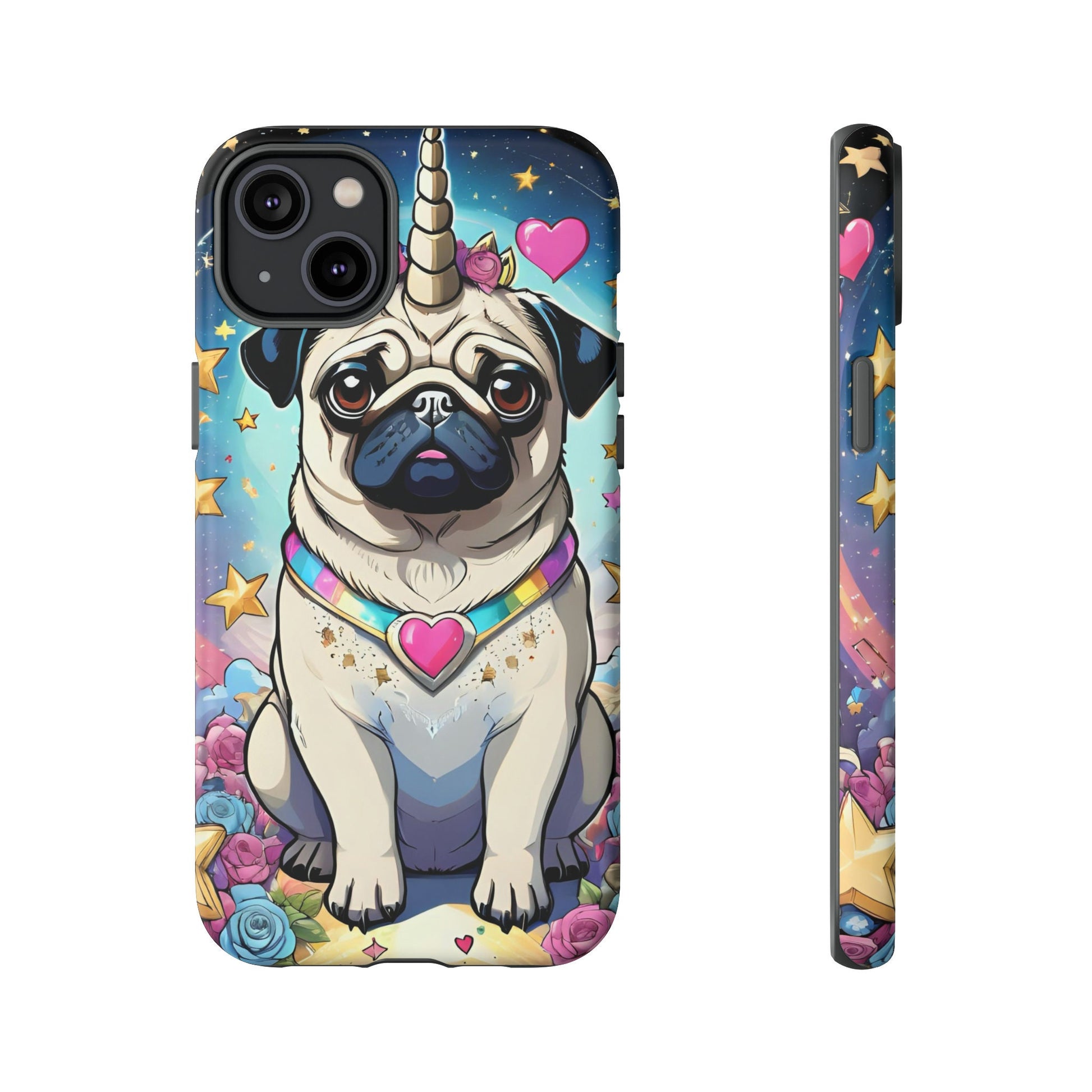 Pug Unicorn Tough Cases
