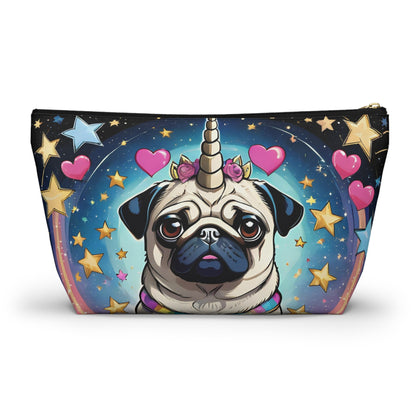 Pug Unicorn Accessory Pouch