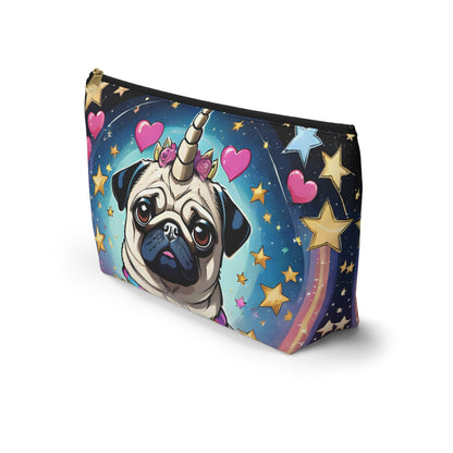 Pug Unicorn Accessory Pouch