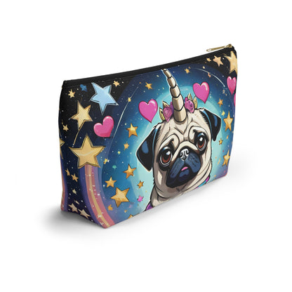 Pug Unicorn Accessory Pouch