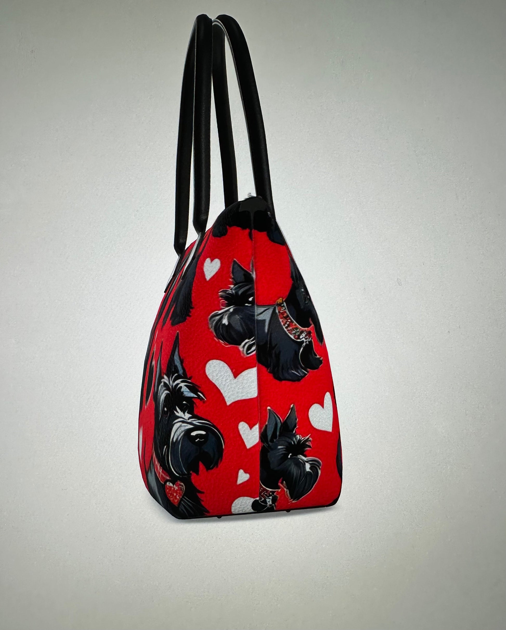 Scottish Terrier Handmade Genuine Nappa Leather purse