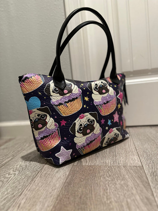 Napa Leather Pug purse