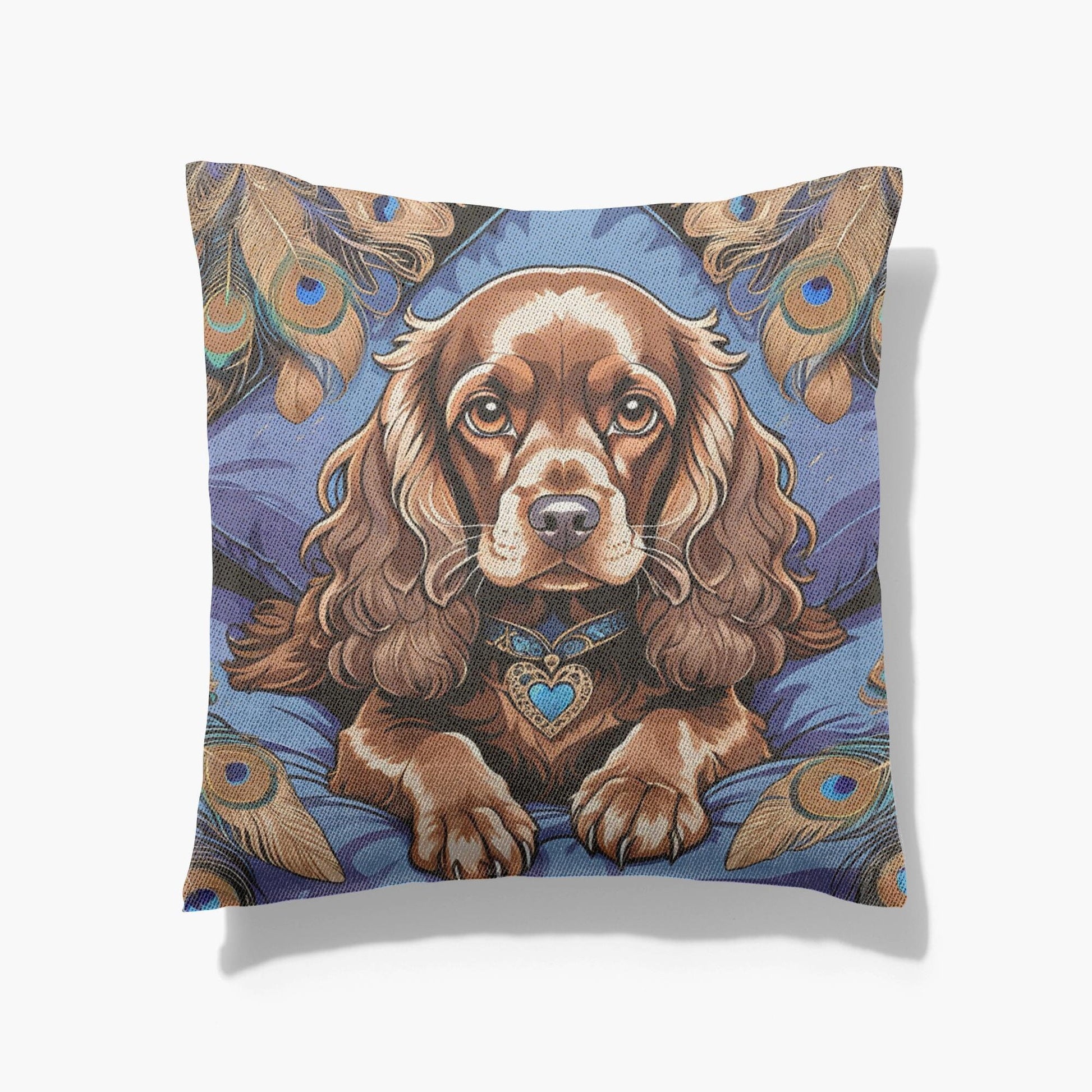 Cocker Spaniel Woven Pillows