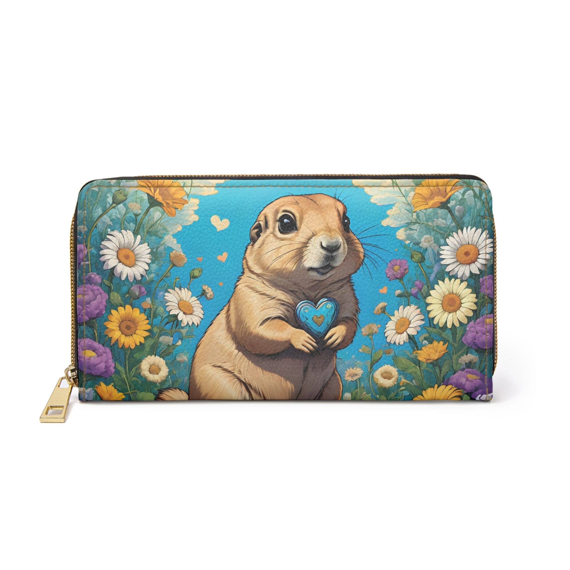 prairie dog Zipper Wallet