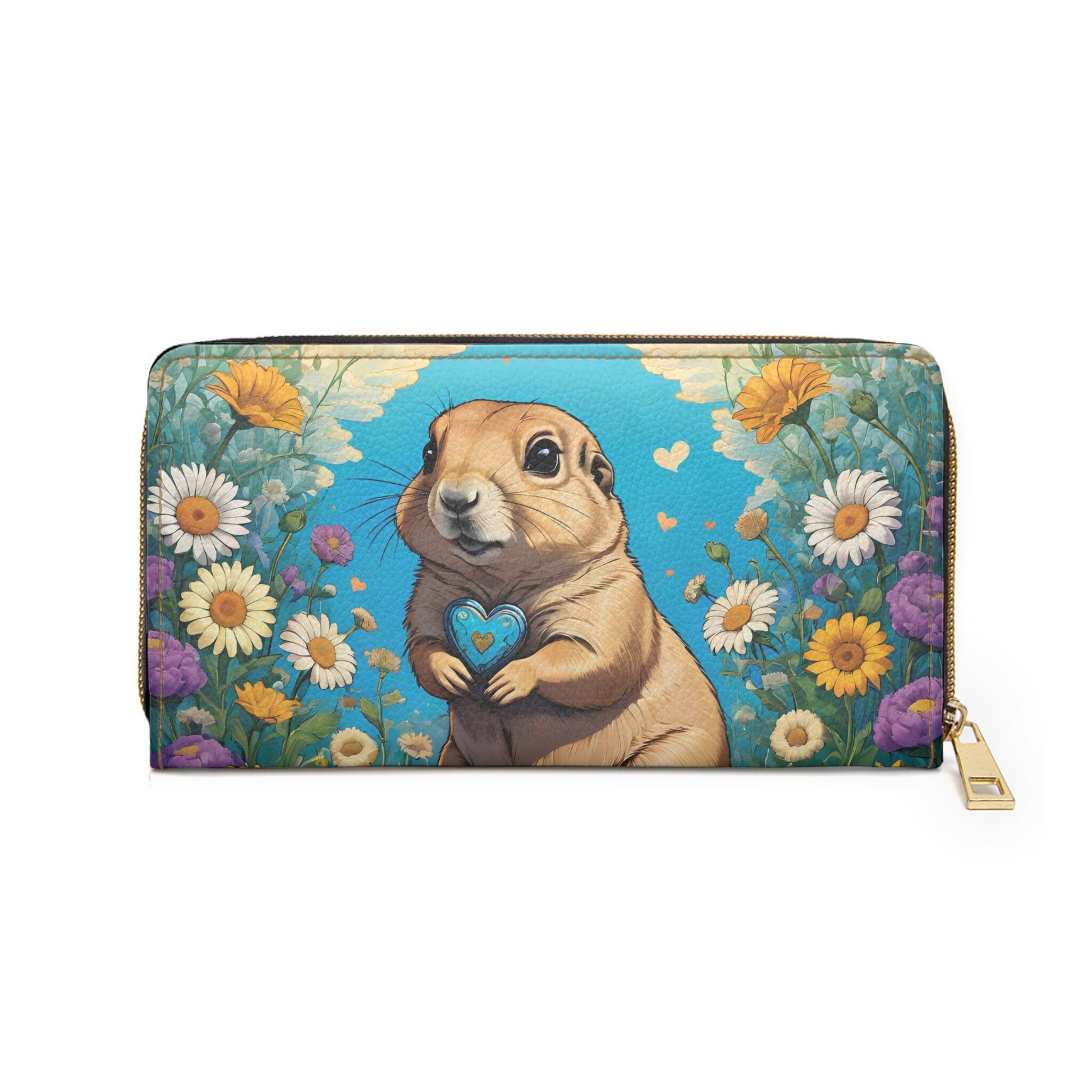 prairie dog Zipper Wallet