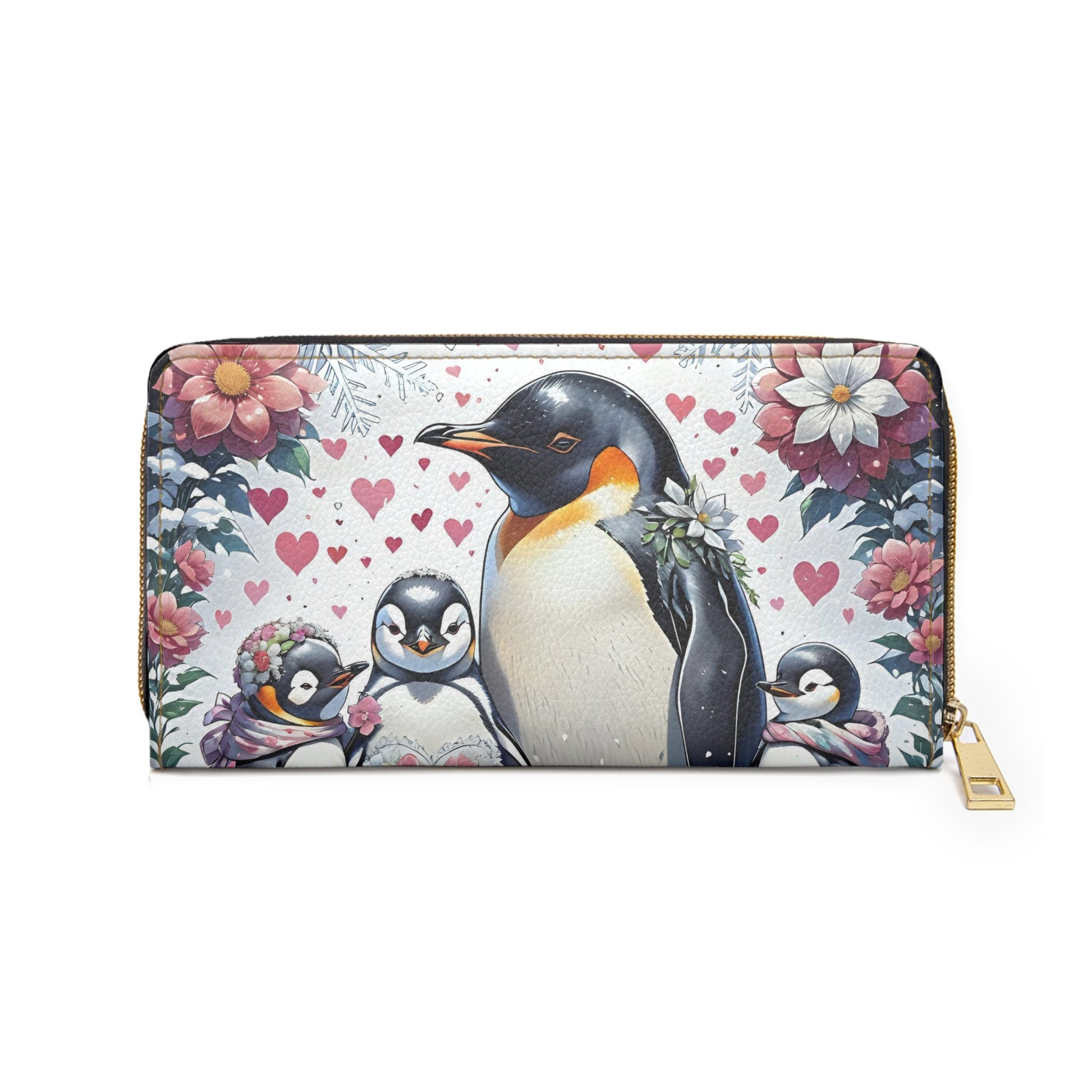 Penguin Zipper Wallet