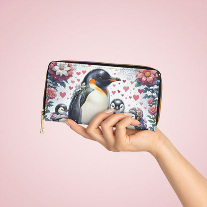 Penguin Zipper Wallet