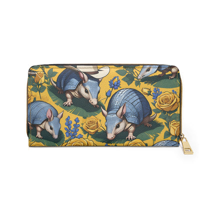 Armadillo Zipper Wallet