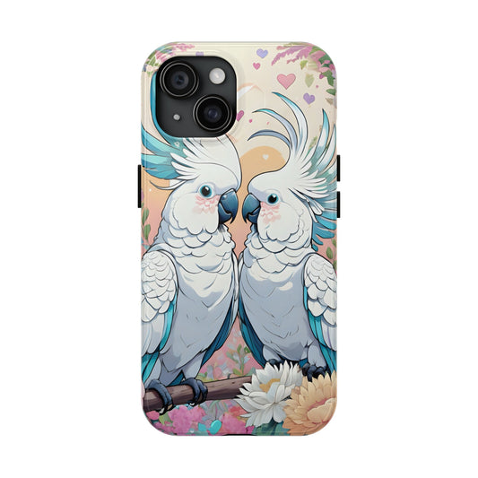 Cockatoo Parrot Tough Phone Cases