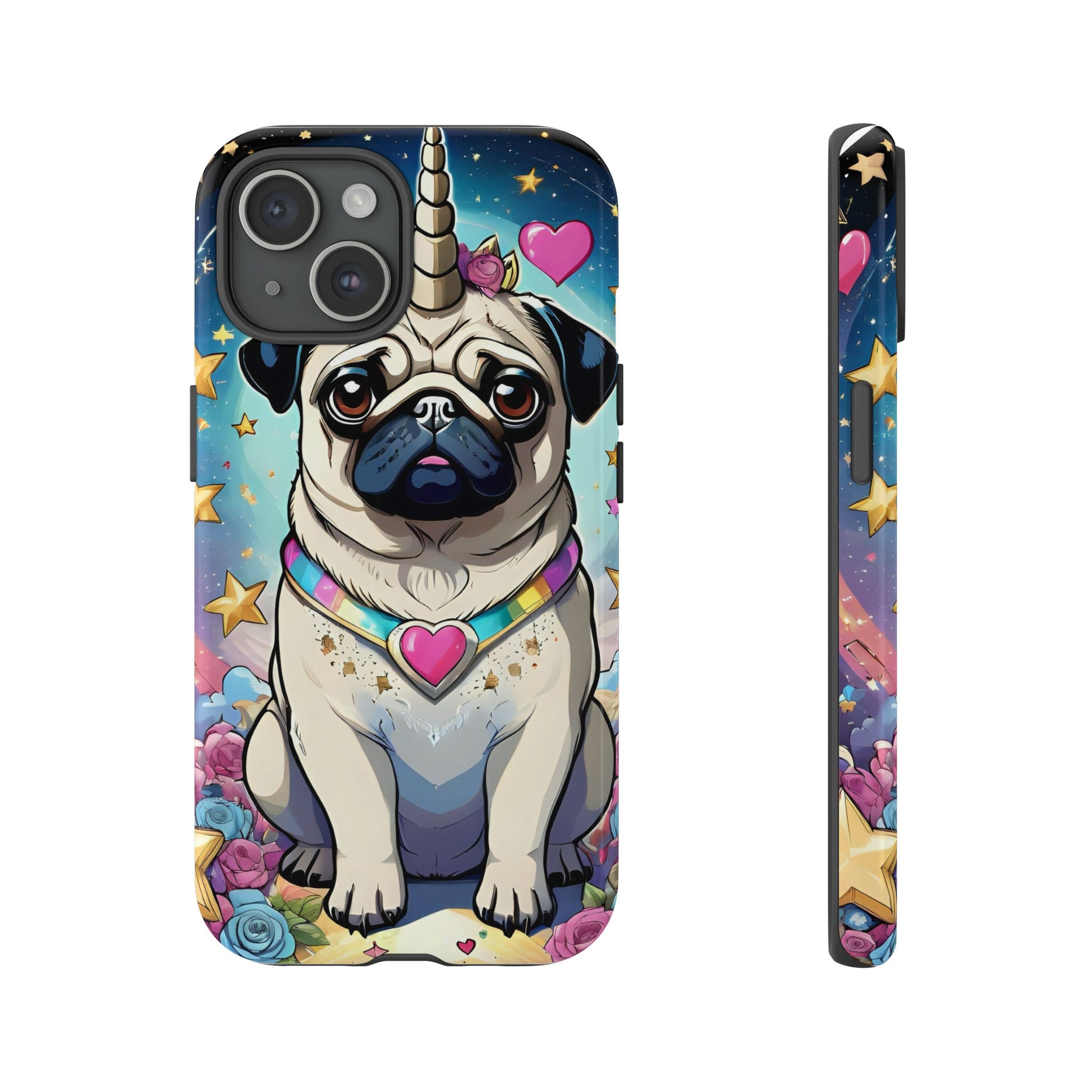 Pug Unicorn Tough Cases