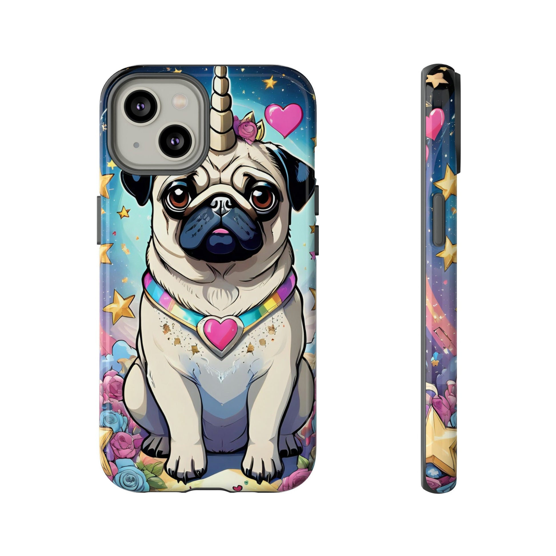 Pug Unicorn Tough Cases
