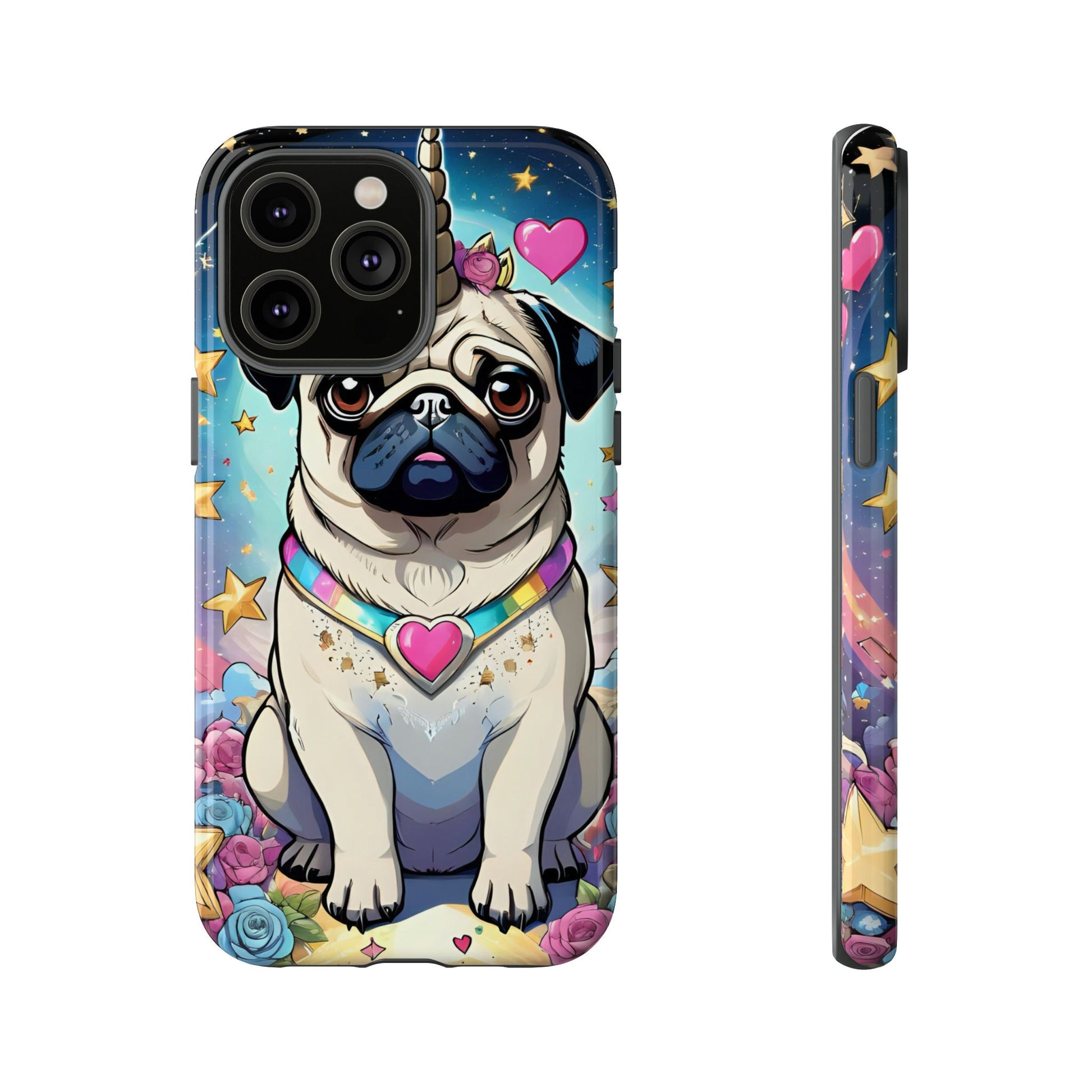 Pug Unicorn Tough Cases